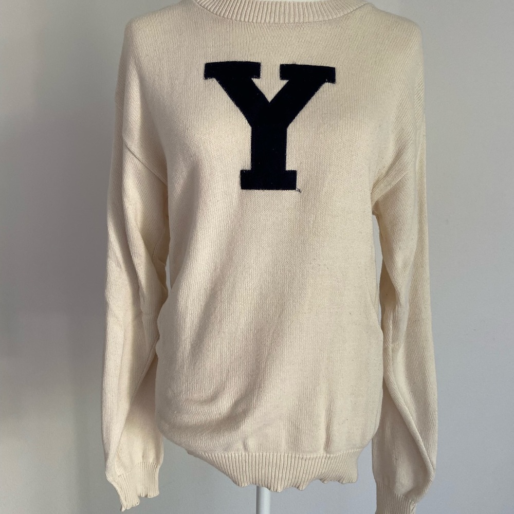 Vintage Yale Bookstore Collegiate Knit Sweater